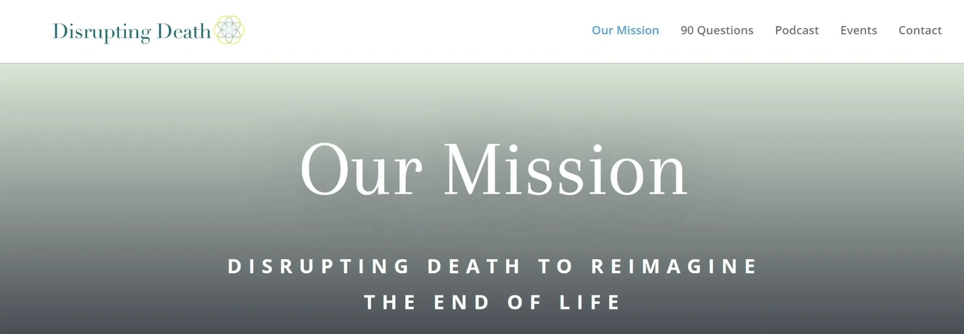 Human Centered Design — Disrupting Death